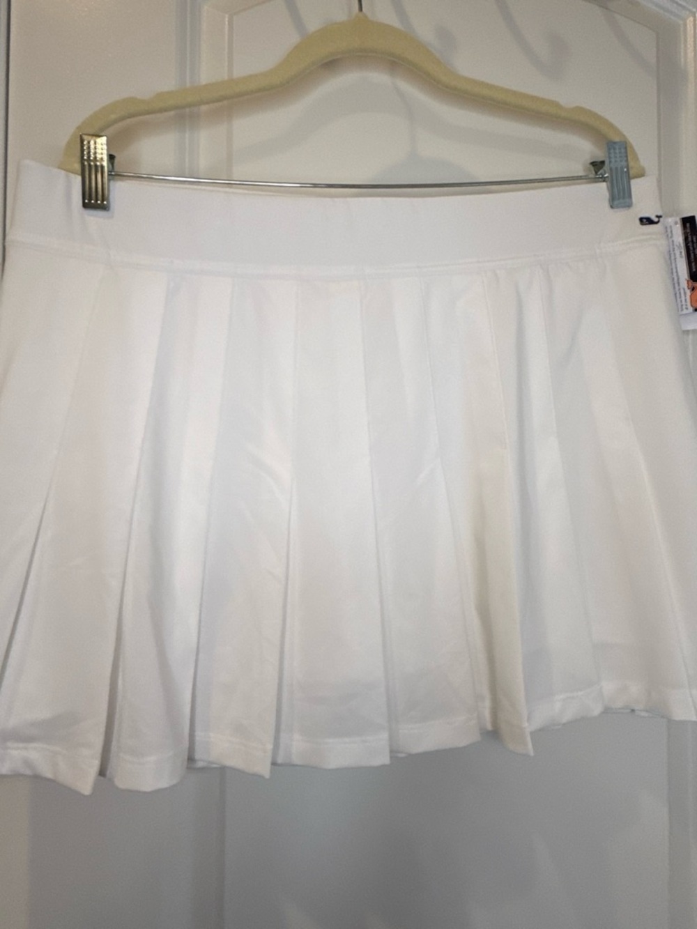 Vineyard Vines White Pleated Circle Skater Skirt